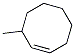 3-Methylcyclooctene Structure,13152-05-1Structure