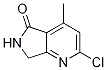 2-Chloro-4-methyl-6,7-dihydro-5h-pyrrolo[3,4-b]pyridin-5-one Structure,1315544-70-7Structure