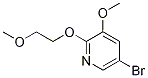 5-Bromo-3-methoxy-2-(2-methoxyethoxy)pyridine Structure,1315545-04-0Structure