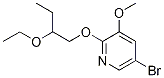 5-Bromo-2-(2-ethoxybutoxy)-3-methoxypyridine Structure,1315545-07-3Structure