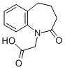 2-(2-Oxo-2,3,4,5-tetrahydro-1h-1-benzazepin-1-yl)acetic acid Structure,131607-93-7Structure