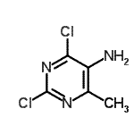 5-Pyrimidinamine, 2,4-dichloro-6-methyl- Structure,13162-27-1Structure