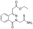 Ethyl 2-[3-(2-amino-2-thioxoethyl)-4-oxo-3,4-dihydrophthalazin-1-yl]acetate Structure,131666-72-3Structure