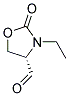 4-Oxazolidinecarboxaldehyde, 3-ethyl-2-oxo-, (s)-(9ci) Structure,131675-63-3Structure