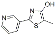 5-Methyl-2-(3-pyridinyl)-1,3-thiazol-4-ol Structure,131786-48-6Structure