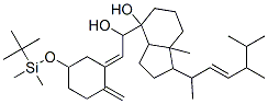 (3S,5z,8xi,14xi,22e)-3-{[dimethyl(2-methyl-2-propanyl)silyl]oxy}-9,10-secoergosta-5,10,22-triene-7,8-diol Structure,131852-63-6Structure