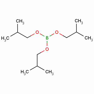 Boric acid tris(2-methylpropyl) ester Structure,13195-76-1Structure