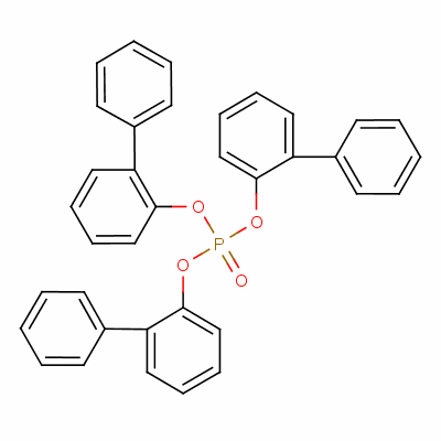 Tris(2-biphenyl) phosphate Structure,132-28-5Structure