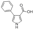 4-Phenyl-1h-pyrrole-3-carboxylic acid Structure,132040-12-1Structure