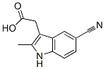 5-Cyano-2-methylindole-3-acetic acid Structure,13218-36-5Structure