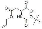 Boc-L-aspartic acid β-allyl ester Structure,132286-77-2Structure