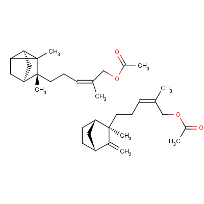 Santalyl acetate Structure,1323-00-8Structure