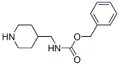 Phenylmethyl [(4-piperidinyl)methyl]carbamate Structure,132431-09-5Structure