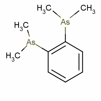 1,2-Phenylenebis(dimethylarsine) Structure,13246-32-7Structure