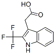 2-(Trifluoromethyl)-1H-indole-3-acetic acid Structure,132502-93-3Structure