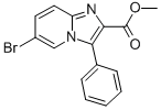 6-Bromo-3-phenylimidazo[1,2-a]pyridine-2-carboxylicacidmethylester Structure,132525-01-0Structure