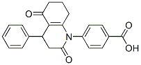 4-(2,5-Dioxo-4-phenyl-3,4,5,6,7,8-hexahydro-2H-quinolin-1-yl)-benzoic acid Structure,132600-15-8Structure