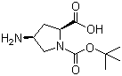 (S)-(+)-n-boc-4-amino-l-proline Structure,132622-66-3Structure