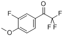 2,2,2-Trifluoro-1-(3-fluoro-4-methoxyphenyl)ethanone Structure,132734-54-4Structure