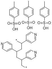 Poly(4-vinylpyridinium p-toluenesulfonate) Structure,132759-93-4Structure