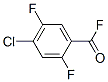 4-Chloro-2,5-difluorobenzoyl fluoride Structure,132794-09-3Structure