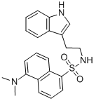 N-(2-(1h-indol-3-yl)ethyl)-5-(dimethylamino)naphthalene-1-sulfonamide Structure,13285-17-1Structure