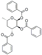 1,2,3-Tri-o-benzoyl-4-deoxy-alpha-l-fucopyranose Structure,132867-78-8Structure