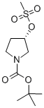 (S)-1-Boc-3-methanesulfonyloxy-pyrrolidine Structure,132945-75-6Structure