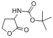 Tert-butyl (tetrahydro-2-oxo-3-furanyl)carbamate Structure,132957-40-5Structure