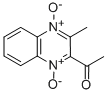 2-Acetyl-3-methylquinoxaline1,4-dioxide Structure,13297-17-1Structure