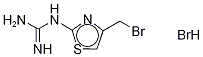 1-(4-Bromomethyl-2-thiazoyl)guanidine-13c3, hydrobromide salt Structure,1329835-03-1Structure