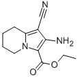 Ethyl 2-amino-1-cyano-5,6,7,8-tetrahydroindolizine-3-carboxylate Structure,132994-04-8Structure