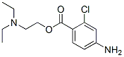 2-Diethylaminoethyl 4-amino-2-chloro-benzoate Structure,133-16-4Structure