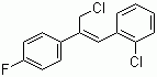 Z-3-Chloro-1-(2-chlorophenyl)-2-(4-fluorophenyl)-propene Structure,133001-05-5Structure