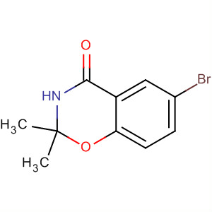 2,2-Dimethyl-6-bromo-3,4-dihydro-2h-1,3-benzoxazin-4-one Structure,133001-95-3Structure