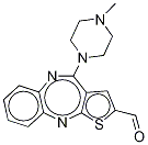 Olanzapine 2-Carboxaldehyde Structure,1330277-34-3Structure