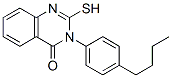 3-(4-Butyl-phenyl)-2-mercapto-3H-quinazolin-4-one Structure,133032-36-7Structure