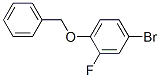 4-Benzyloxy-3-fluoro-bromobenzene Structure,133057-82-6Structure