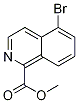 5-Bromo-1-isoquinolinecarboxylic acid methyl ester Structure,1330750-67-8Structure