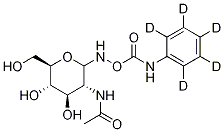 (Z)-o-(2-acetamido-2-deoxy-d-glucopyranosylidene)amino n-phenyl-d5-carbamate Structure,1331383-16-4Structure