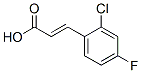 2-Chloro-4-fluoroCinnamic acid Structure,133220-86-7Structure