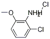 2-Chloro-6-methoxy-phenylamine hydrochloride Structure,1332589-57-7Structure