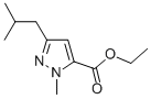 1-Methyl-3-(2-methylpropyl)-1h-pyrazole-5-carboxylic acid ethyl ester Structure,133261-09-3Structure