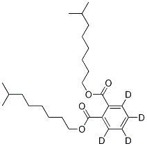 Bis(7-methyl-1-octyl) phthalate-3,4,5,6-d4 Structure,1332965-90-8Structure