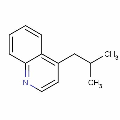 Quinoline, (2-methylpropyl)- Structure,1333-58-0Structure