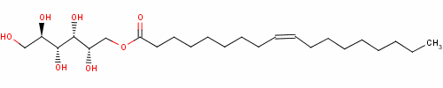 D-glucitol monooleate Structure,1333-68-2Structure