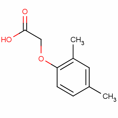 2,4-Dimethylphenoxyacetic acid Structure,13334-49-1Structure