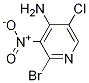 2-Bromo-5-chloro-3-nitropyridin-4-amine Structure,1334136-60-5Structure