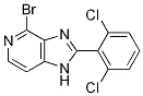 4-Bromo-2-(2,6-dichlorophenyl)-1h-imidazo[4,5-c]pyridine Structure,1334411-79-8Structure