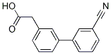 2-(3-Cyano-[1,1-biphenyl]-3-yl)aceticacid Structure,1334500-02-5Structure